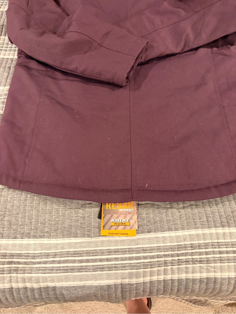 Nwt Women’s Size Large Ariat Rebar Work Jacket - Picture 12 of 12